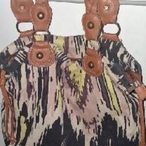 Charming Charlie Abstract Multicolor Shoulder Bag